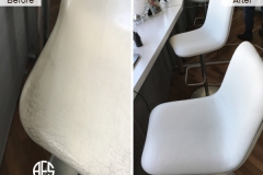 Bar Stool furniture Repair upholstery fabric leather vinyl change