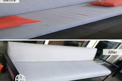 bench outdoor furniture sofa couch upholstery padding seat cushion foam replacement adding padding