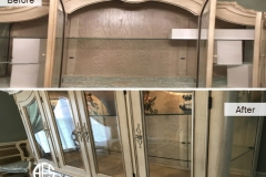 broken cracked glass shelf replacement cut supply install tempered beveld top