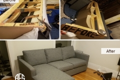 couch disassembly furniture disassembling sectional take apart sofa bed sleeper loveseat do not fit moving break down