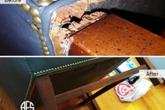 furniture chair sofa frame leg broken cracked repair install restoration