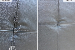 furniture cushion upholstery seam stitching decorative thread repair restore fix